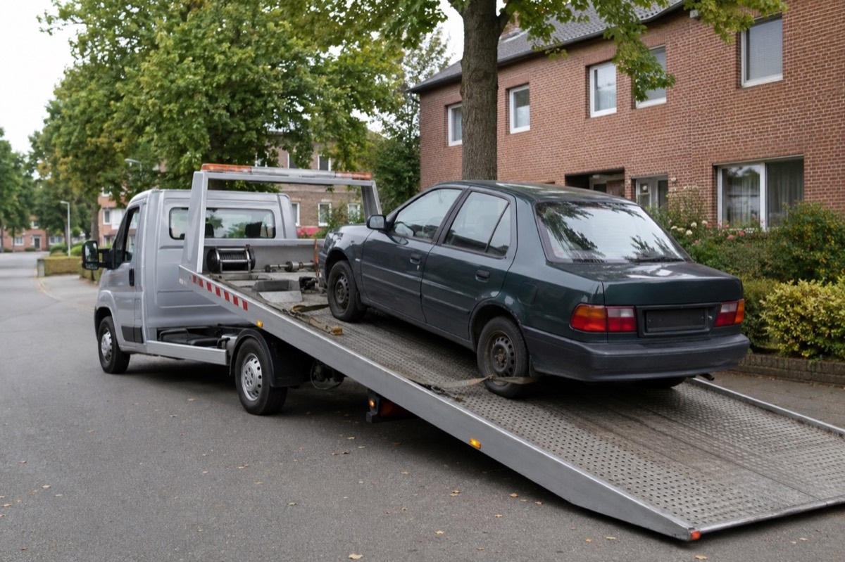 Kostenlose Fahrzeugabholung in Kevelaer